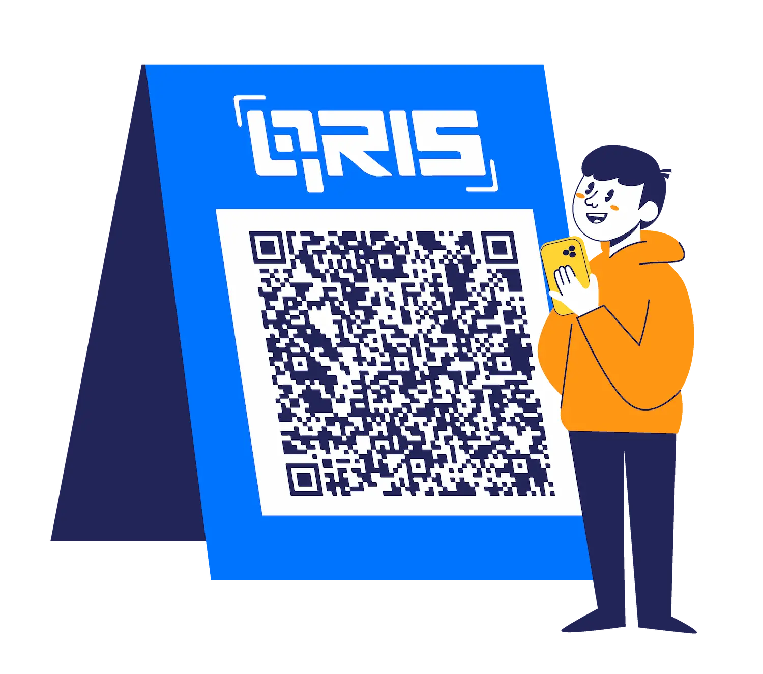 Pembayaran QRIS dengan saldo Batpay